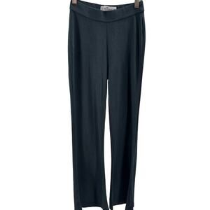 HOLLISTER SZ S black straight leg mid elastic waist lounge workout pants b78